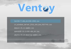 Ventoy USB tool
